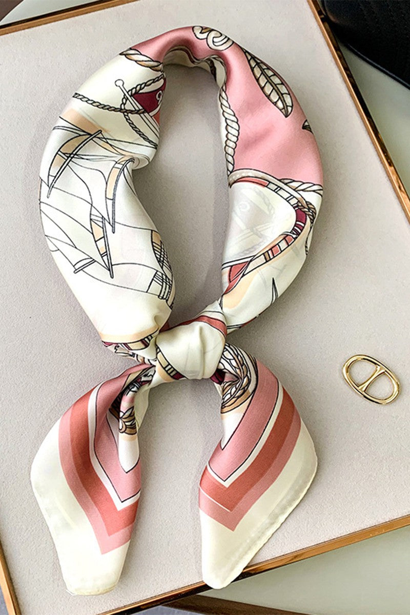 Printed Square Scarf