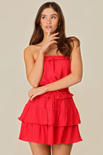 Load image into Gallery viewer, Gauze Tiered Game Day Dress
