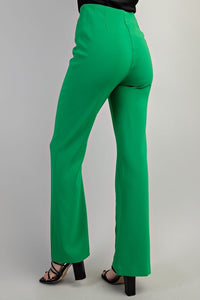 Flared High-Waisted Pants