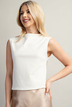 Load image into Gallery viewer, Meghan Sleeveless Mock Neck Knit Top
