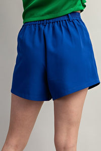 Soraya Pleated High Waisted Shorts