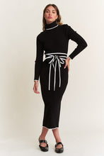 Load image into Gallery viewer, Ribbed-Knit Midi Dress
