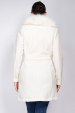 Load image into Gallery viewer, Faux Fur Sash Belted Coat
