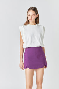 Cut Out Mini Skort