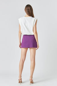 Cut Out Mini Skort