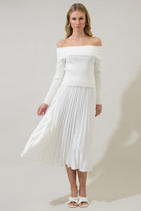 Perrey Off The Shoulder Sweater