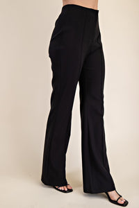 Flared High-waisted Pants