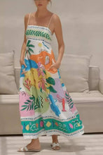 Load image into Gallery viewer, Positioning Sling Sleeveless Large Swing Dress
