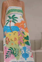Load image into Gallery viewer, Positioning Sling Sleeveless Large Swing Dress
