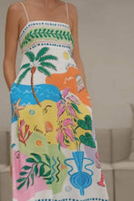 Load image into Gallery viewer, Positioning Sling Sleeveless Large Swing Dress
