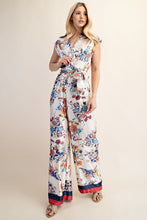 Load image into Gallery viewer, V-Neck Knotted Jumpsuit
