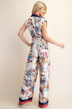 Load image into Gallery viewer, V-Neck Knotted Jumpsuit
