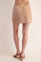 Load image into Gallery viewer, Suede Mini Skirt
