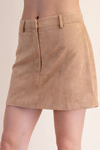 Load image into Gallery viewer, Suede Mini Skirt
