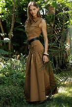 Load image into Gallery viewer, Utility Cropped Sleeveless Shirt
