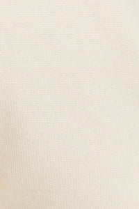 Boat Neck Back Tie Detail Fitted Sweater Top