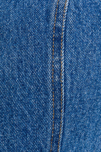 Short Sleeve Button Front Denim Top