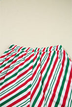 Load image into Gallery viewer, Christmas Velvet Ribbon Knot Silky 2pcs Pajama Set
