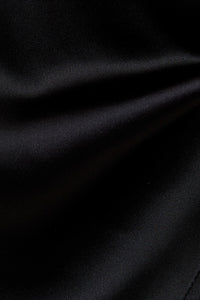 Satin Mini Skirt With Gold Applique