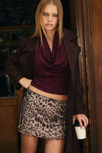 Load image into Gallery viewer, Cowl Neck Ruched Halter Top
