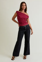 Load image into Gallery viewer, Low Waist Straight Denim Pants
