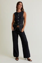 Load image into Gallery viewer, Low Waist Straight Denim Pants
