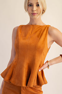 Sleeveless Fitted Top