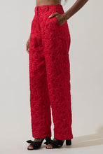Load image into Gallery viewer, Arielle Jacquard Haiden High Waisted Pants
