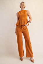 Load image into Gallery viewer, Straight Leg Suede Pants
