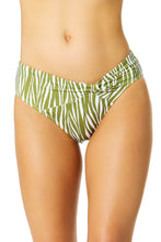 Load image into Gallery viewer, Women's Sierra Woodblock Twist Front Swim Bottom
