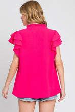 Load image into Gallery viewer, Airflow Ruffled Sleeve Top
