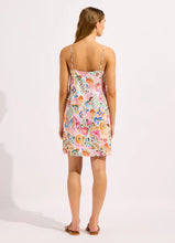 Load image into Gallery viewer, Beach Boheme Bandeau Mini Dress
