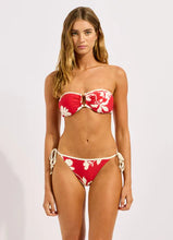 Load image into Gallery viewer, Seafolly Mayflower Ring Front Bandeau Bikini Top
