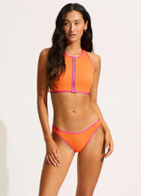 Load image into Gallery viewer, Beach Bound Zip Front Tank Bikini Top
