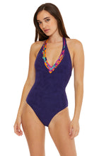 Load image into Gallery viewer, TRINA TURK Daintree Halter One Piece Swimsuit
