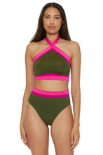 Load image into Gallery viewer, Monaco High Neck Bikini Top
