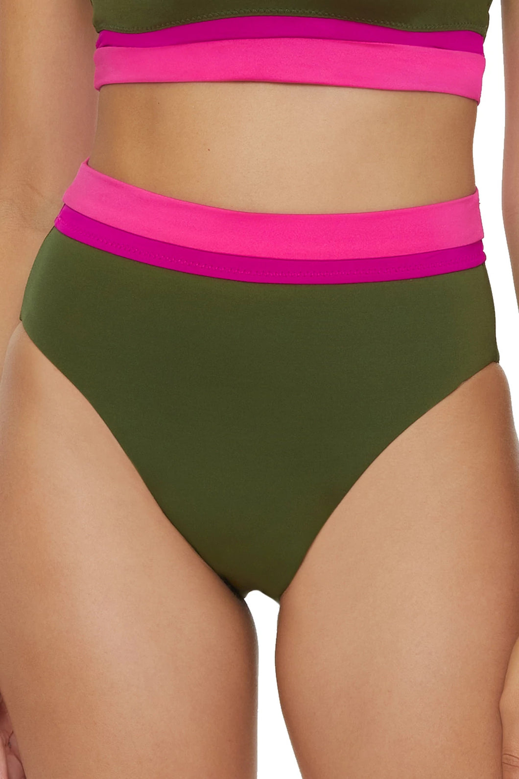 Monaco High Waist Bikini Bottom