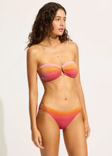 Load image into Gallery viewer, Hot Pink Trim Front Bandeau
