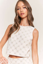 Load image into Gallery viewer, Ivory Sleeveless Top
