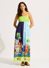 Load image into Gallery viewer, Cuba Maxi Dress - Turquoise
