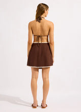 Load image into Gallery viewer, Beach Edit Bind Mini Wrap Skirt
