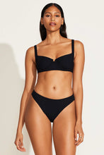 Load image into Gallery viewer, Cali High Leg Full Bottom - Black EcoRib
