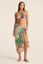 Load image into Gallery viewer, Samara Sarong - Retro Jungle Cotton Cupro
