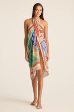 Load image into Gallery viewer, Samara Sarong - Retro Jungle Cotton Cupro
