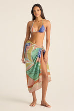 Load image into Gallery viewer, Samara Sarong - Retro Jungle Cotton Cupro

