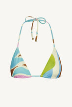 Load image into Gallery viewer, Gia Triangle Top - Coast Colorblock EcoLux BT
