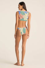 Load image into Gallery viewer, California High Leg Bottom - Retro Jungle Crepe Texture
