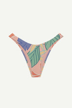 Load image into Gallery viewer, California High Leg Bottom - Retro Jungle Crepe Texture
