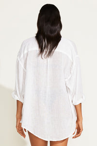 Playa Linen Boyfriend Shirt