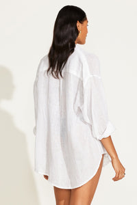 Playa Linen Boyfriend Shirt